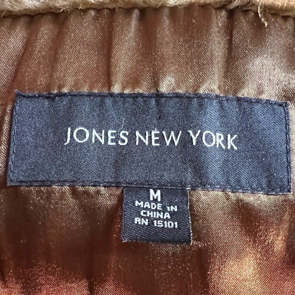 Jones New York Chocolate Brown Outerwear